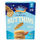 Blue Diamond Almonds Nut Thins Gluten Free Cracker Crisps, Sea Salt, 4.25 Oz (Pack of 12)