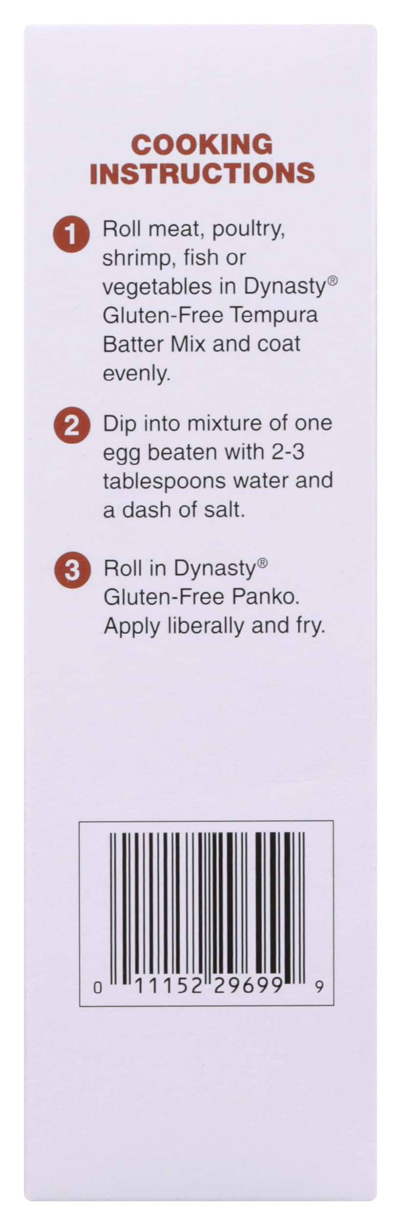 Dynasty Rice Panko Bread Crumbs, Gluten Free, 8 Ounces (Pack Of 6)