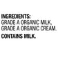 Horizon Organic Half and Half, Ultra Pasteurized Milk and Cream, Great as a Coffee Creamer and for Cooking and Baking, 16 fl oz