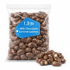 Milk Chocolate Covered Cashews, 1.5 lb Bulk Pack, Sweet Nut Snack