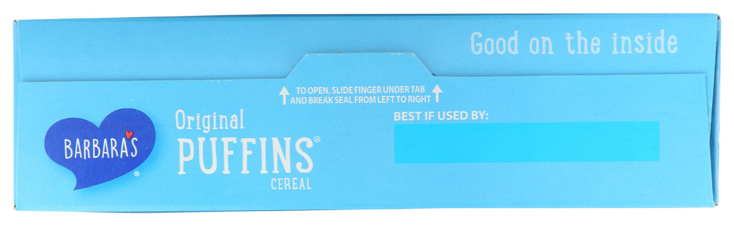 Barbaras Bakery Original Puffins Cereal, 10 Oz