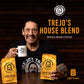 Trejos Tacos Coffee House Blend Light Roast Whole Bean Coffee, 12 Ounce Bag, 100% Arabica