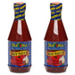 Pico Pica Mexican Hot Sauce 2 Pack - HOT - 15.5 Oz (2 Large Plastic Bottles)