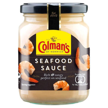 Original Colman's Seafood Sauce Imported From the UK England The Very Best Of English Sea Food Sauce Prawn and Crab Sauce