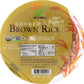 Minsley Cooked Brown Rice Bowl, 100 Percent Organic, Microwave Ready in 90 Seconds, 7.4-Ounce Bowls, Pack of 12