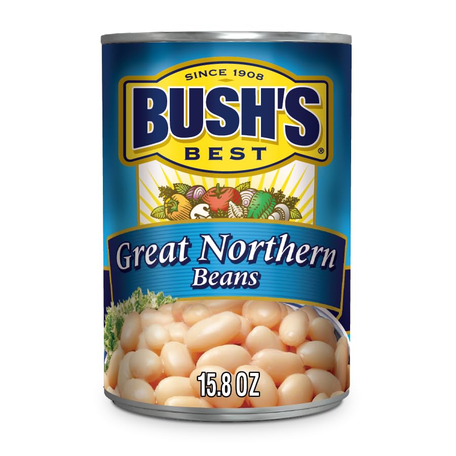 Bush'S Best Canned Great Northern Beans 15.8 Oz (Pack Of 12)