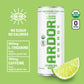 ARDOR ENERGY Sparkling Water, Mexican Lime, 12 Fl Oz, 12 Pack, 100mg Organic Caffeine, Vegan, Gluten Free, No Sugar, No Calories