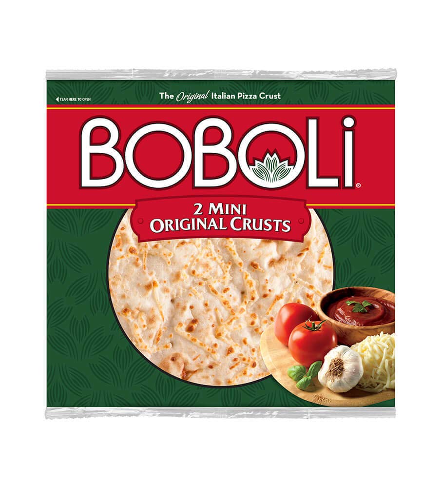 Boboli, 2 Mini 8 Pizza Crusts, 10oz Package (Pack of 3)