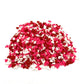 Mini Red, White & Pink Hearts, Valentine Sprinkles, Bulk Size (8 Oz.Resealable Zip Lock Bag)
