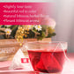 TeeLux Hibiscus Tea Bags, Herbal Tea, Caffeine Free, Refreshing Tart Flavor, 50 Count