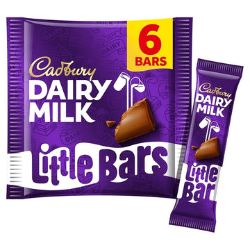 Cadbury Dairy Milk 6 Little Bars (Pack Of 8, Total 48 Bars)