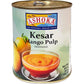 ASHOKA Premium Mango Puree, Sweetened Kesar Mango Pulp, 30 Ounce, Great for Smoothies and Juices, Rich Mango Concentrate from India