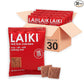 LAIKI Gluten Free Rice  ers - Low Sodium Vegan Snack - 0.74 Ounce Pack of 30 - NON-GMO, Seed Oil Free, Diabetic Friendly