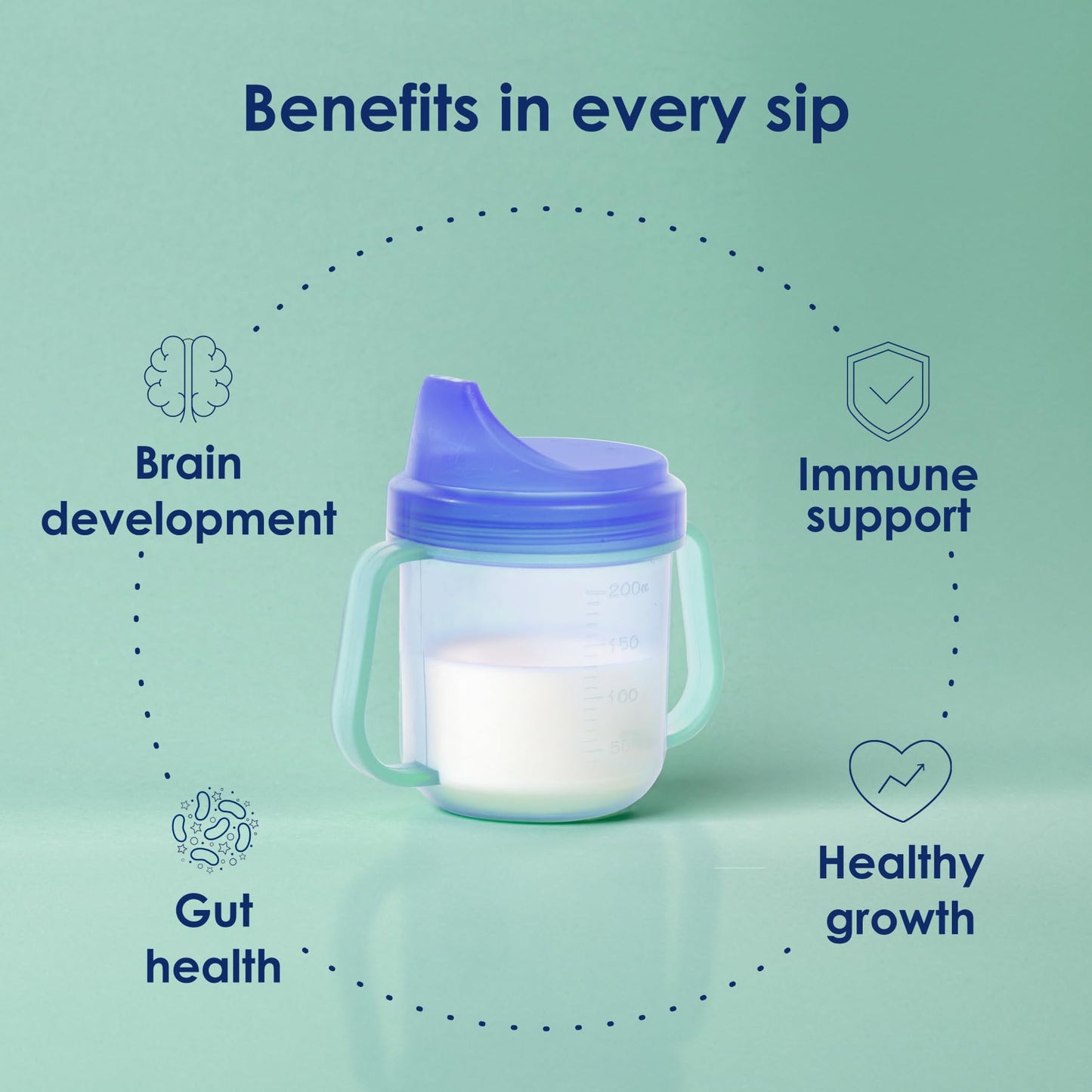 Kabrita Goat Milk-Based Toddler Nutrition Drink, 12–24 Months, Gentle & Easy To Digest, Clean Label Project Certified, Supports Gut Health, Immunity & Brain Development 28Oz