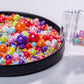 Christmas Rainbow Sprinkles, 130G 4.6Oz Cake Sprinkles,Cookie Sprinkles,Sugar Pearl, Edible Candy Pearls For Cake Cupcake Decora