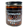 CHiNGONAs Salsa Macha - Gourmet Mexican Oil-based Chili Crunch Sauce, Vegan and Gluten-Free, Crunchy Chili Oil, 6 oz