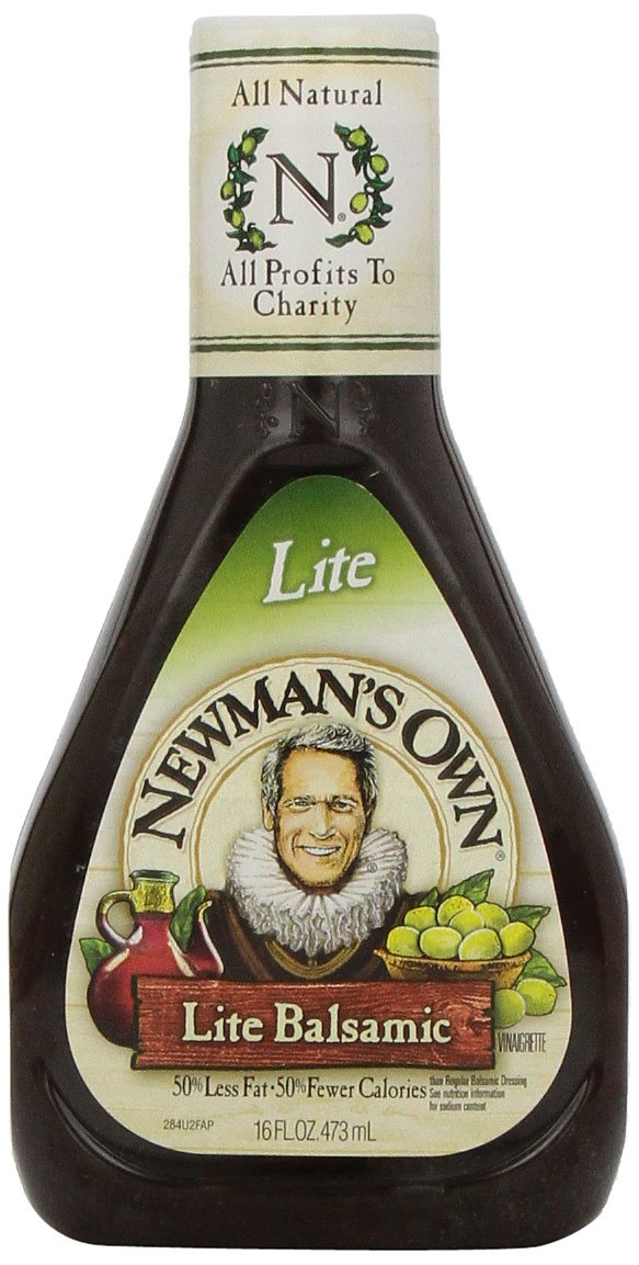 Newmans Own Salad Dressing Light Bals, 16-Ounce (Pack of 3)