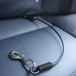 Leash Boss Dog Car Seat Belt Restraint - No-Chew Heavy Duty Car Seatbelt For Pets - 5 Sizes - Coated Steel Rope To Prevent Chewi