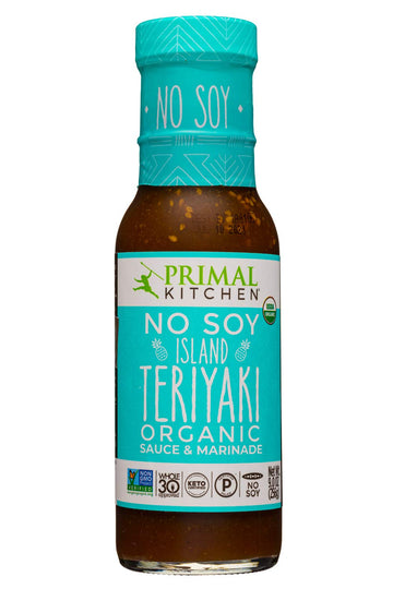 Primal Kitchen Organic No Soy Sauce & Marinade, Island Teriyaki, 9.0 oz (256 g)