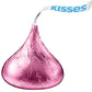 HERSHEYS KISSES Milk Chocolate Candy Bulk Bag, 66.7 oz, Pink Kisses, 4.1 lb