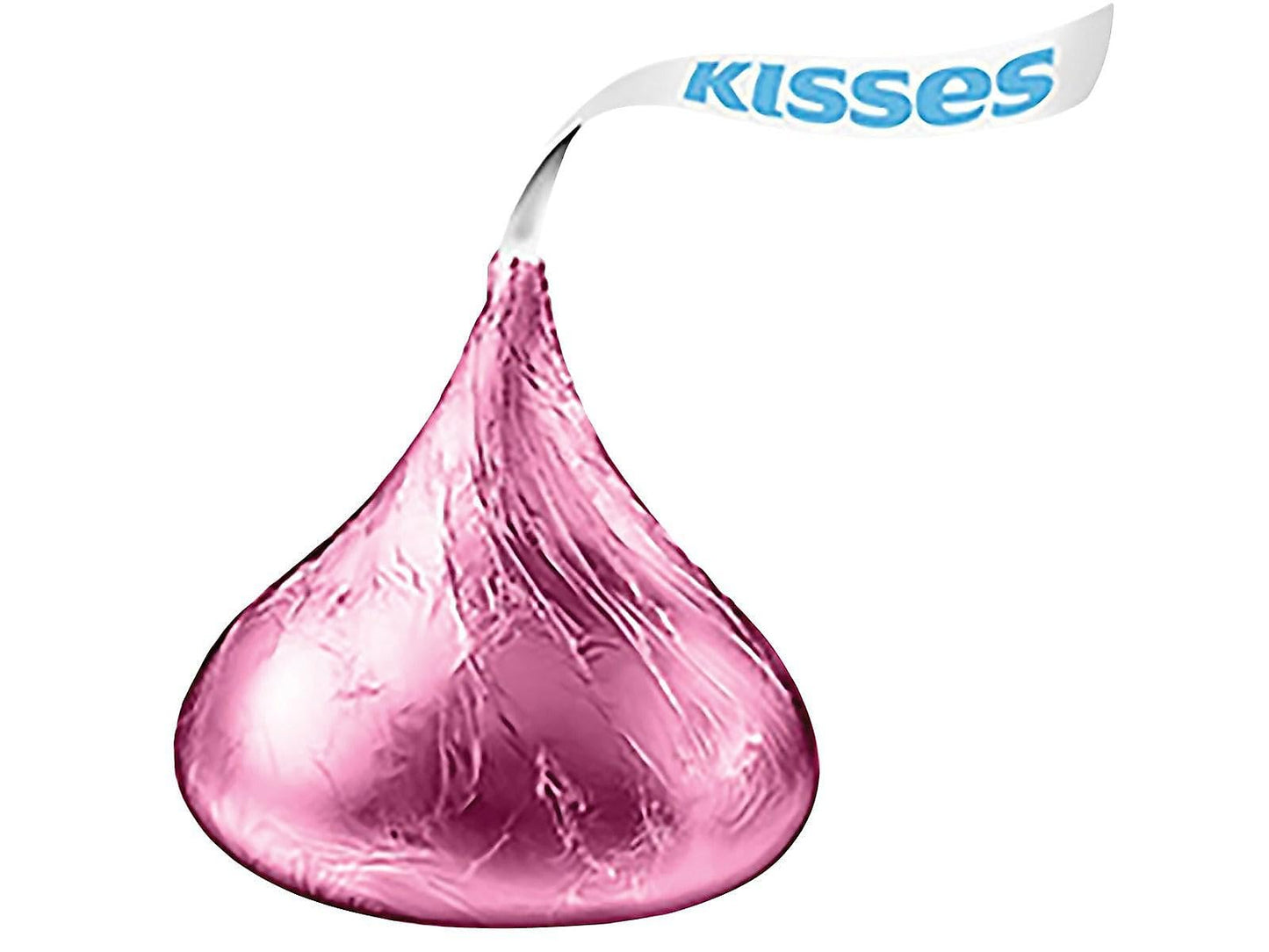 HERSHEYS KISSES Milk Chocolate Candy Bulk Bag, 66.7 oz, Pink Kisses, 4.1 lb