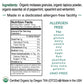 St. Claires Organic Breath Mints, (Merrymints, 1.5 Ounce Tin, Pack Of 6) | Gluten-Free, Vegan, Gmo-Free, Plant-Based, Allergen-Free | Made In Our Allergen-Free Facility