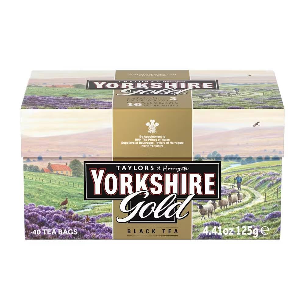 Yorkshire Tea Taylors of Harrogate Yorkshire Gold Tea Bags - 40 Count (Pack of 5)