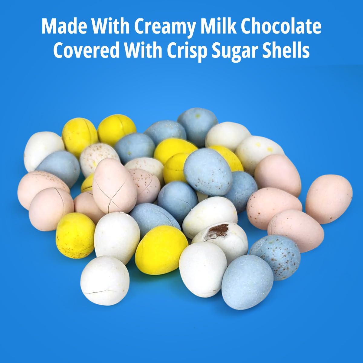 Bulk Cadbury Mini Eggs - 27 Oz Milk Chocolate Cadbury Eggs - Irresistible Easter Treats For Easter Egg Hunts Fun-Filled Celebrat