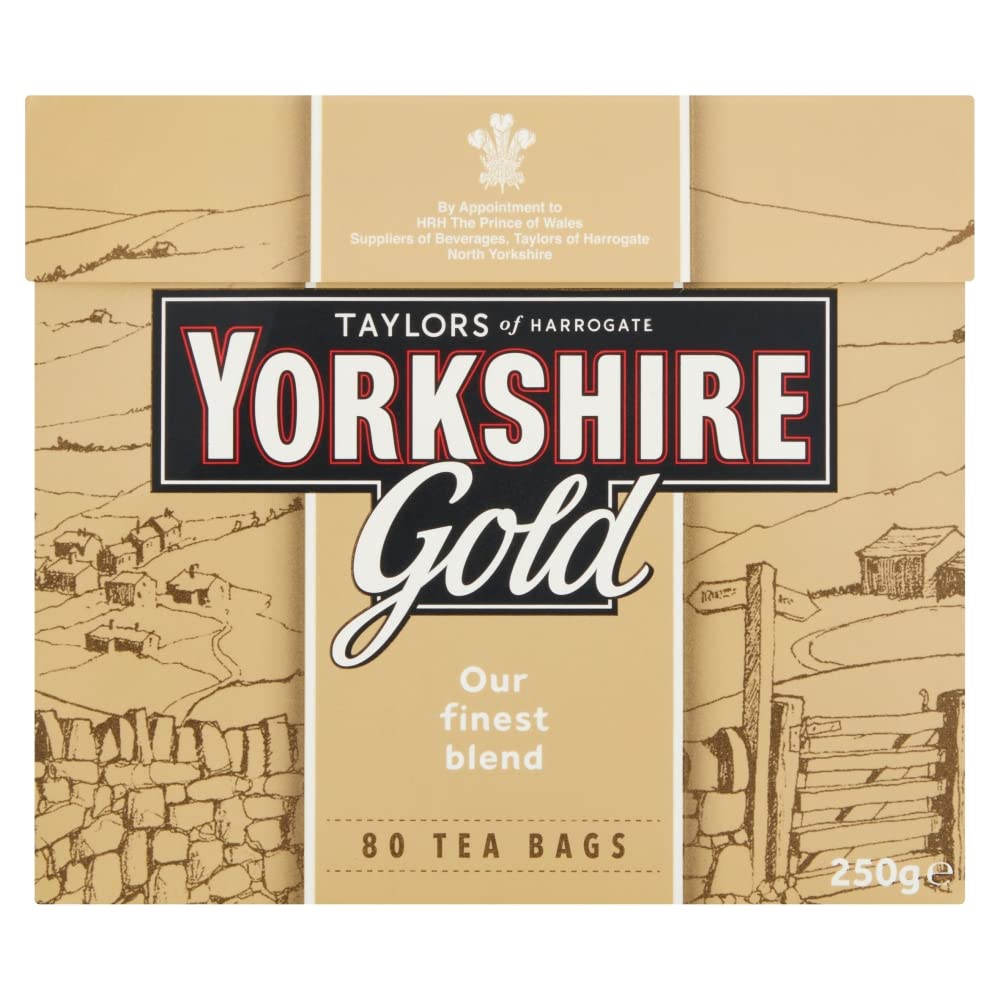 Taylors Of Harrogate Yorkshire Gold, 80 Teabags