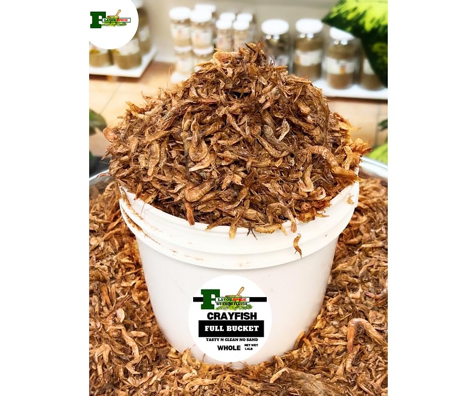 Generic Crayfish. Dried, Whole. 22.40oz (1.4LB)