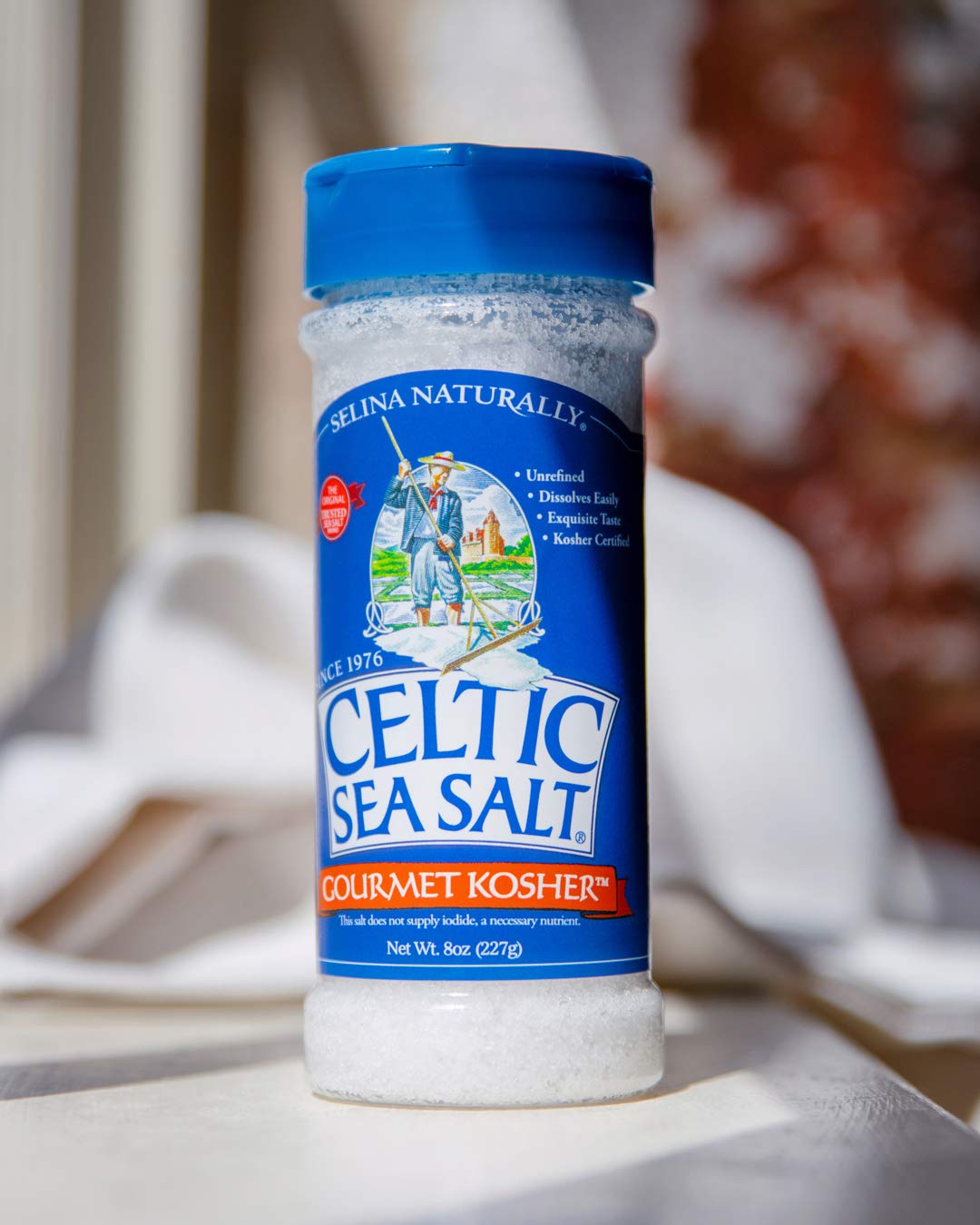celtic Sea Salt gourmet Kosher Salt shaker 0.5-pound(pack of 1)