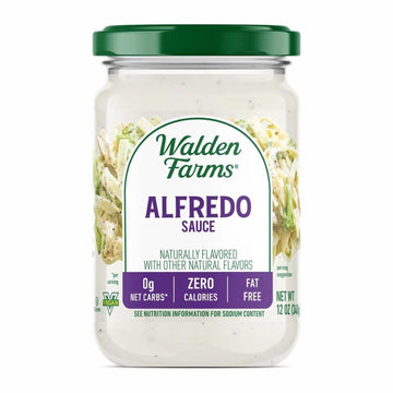 Walden Farms Alfredo Pasta Sauce, 12 Ounce - 6 Per Case.