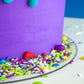 Rocket Galaxy Sprinkles, Edible Cosmic Outer Space Sprinkles for Cake Decorating Jimmies, Nonpareils, Sugar Pearls, Rocket Quins