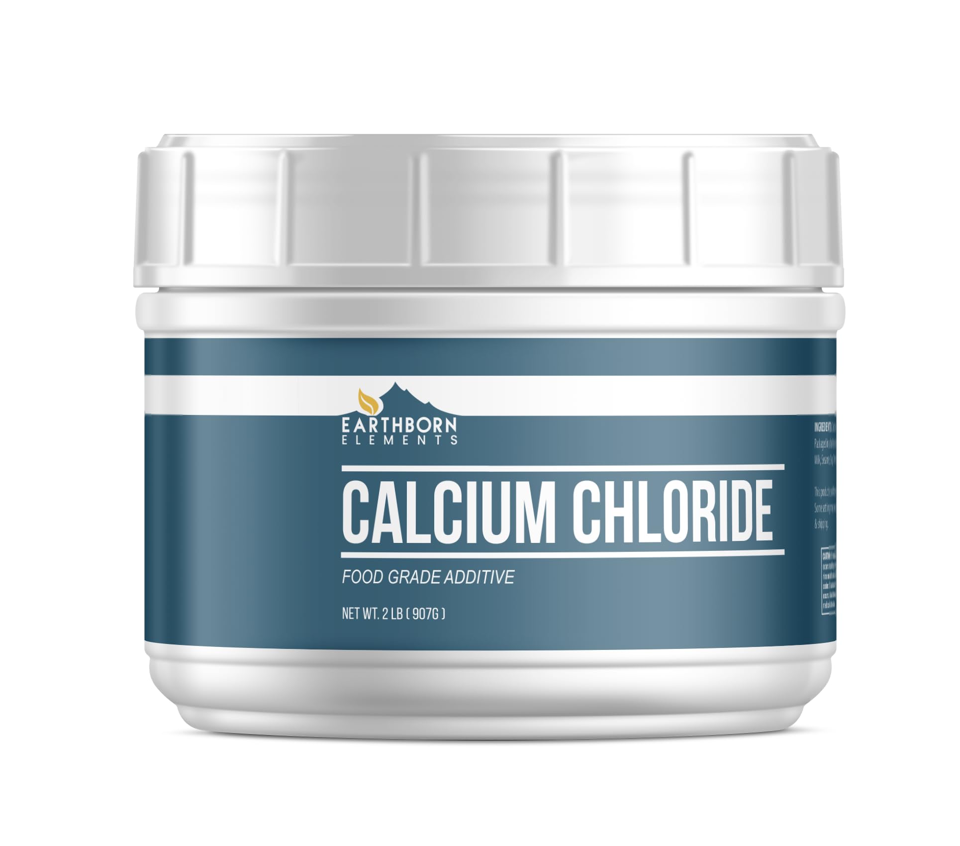 Earthborn Elements Calcium Chloride, Wine & Cheese Making, Food Additive & Preservative 32 Ounce (Pack of 1)