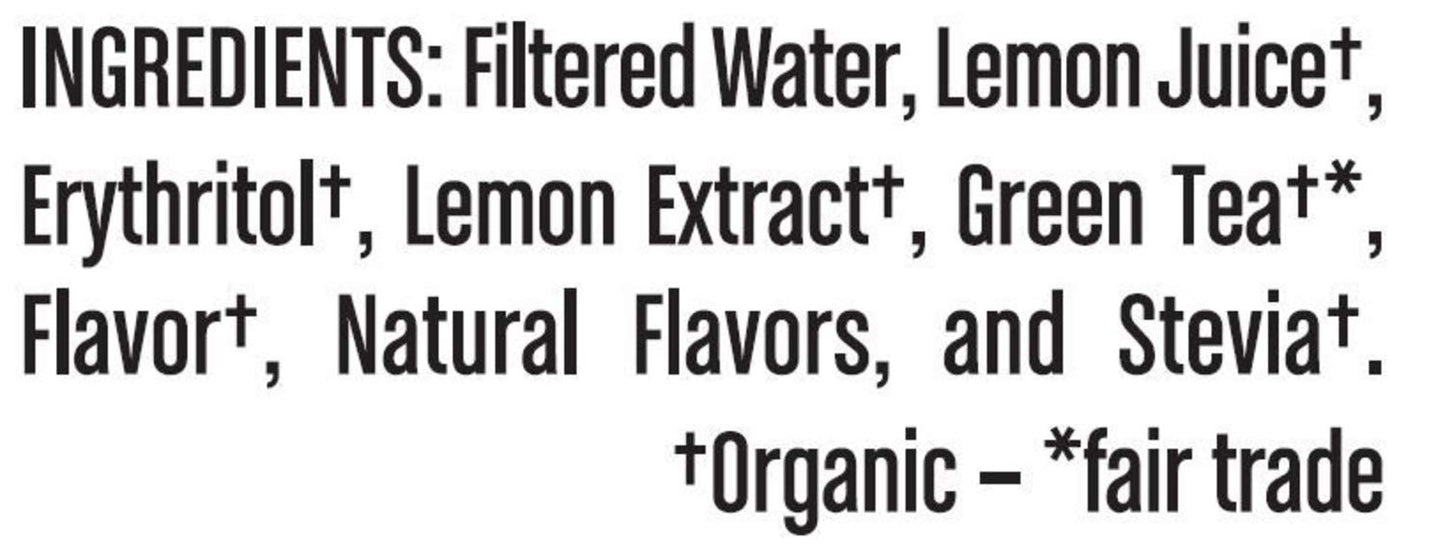 Steaz Organic Zero Calorie Half Iced Green Tea & Half Lemonade, 16 Oz (Pack Of 12)