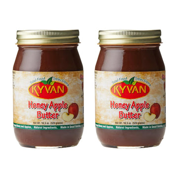 KYVAN Honey Apple Butter (2 Pack Honey Apple Butter)