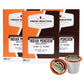 Fresh Roasted Coffee, Indian Monsoon Malabar, Light Roast, Kosher, K-Cup Compatible, 72 Pods