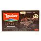 Loacker Classic Double Choc Wafers - Premium Crispy Cocoa Wafer Cookies with Chocolate Cream Filling - Multipack of 12 Snack Pac