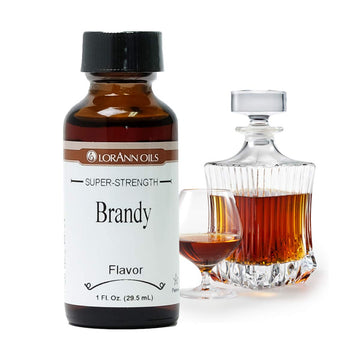 LorAnn Oils Brandy SS Flavor, 1 Fl Oz Bottle, Yellow to Brown, Model 0560
