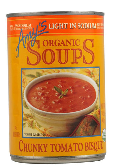 AMYS SOUP TMO BSQ CHNCKY GF LS, 14.5 OZ, PK- 12