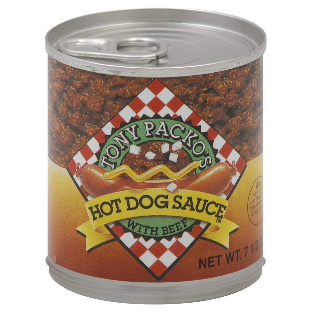 Tony Packos Hot Dog chili Sauce