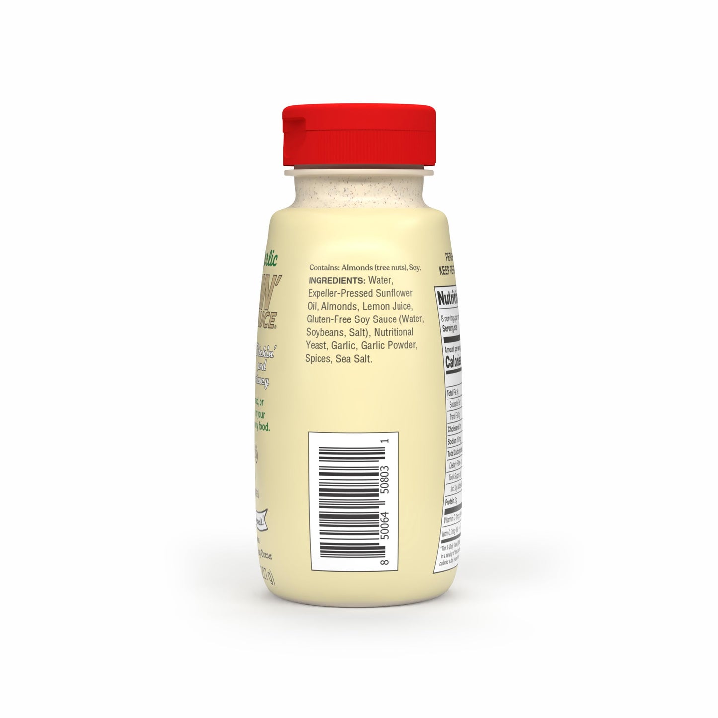 Bitchin Sauce Creamy Garlic Squeeze Bottle, 8oz - The Almond Dip