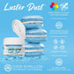 Luster Dust - Periwinkle Blue (4G 1X Jar) | Edible Vegan Dust & Paint For Cake Decorating, Ice Cream, Desserts, Cocktails And Be