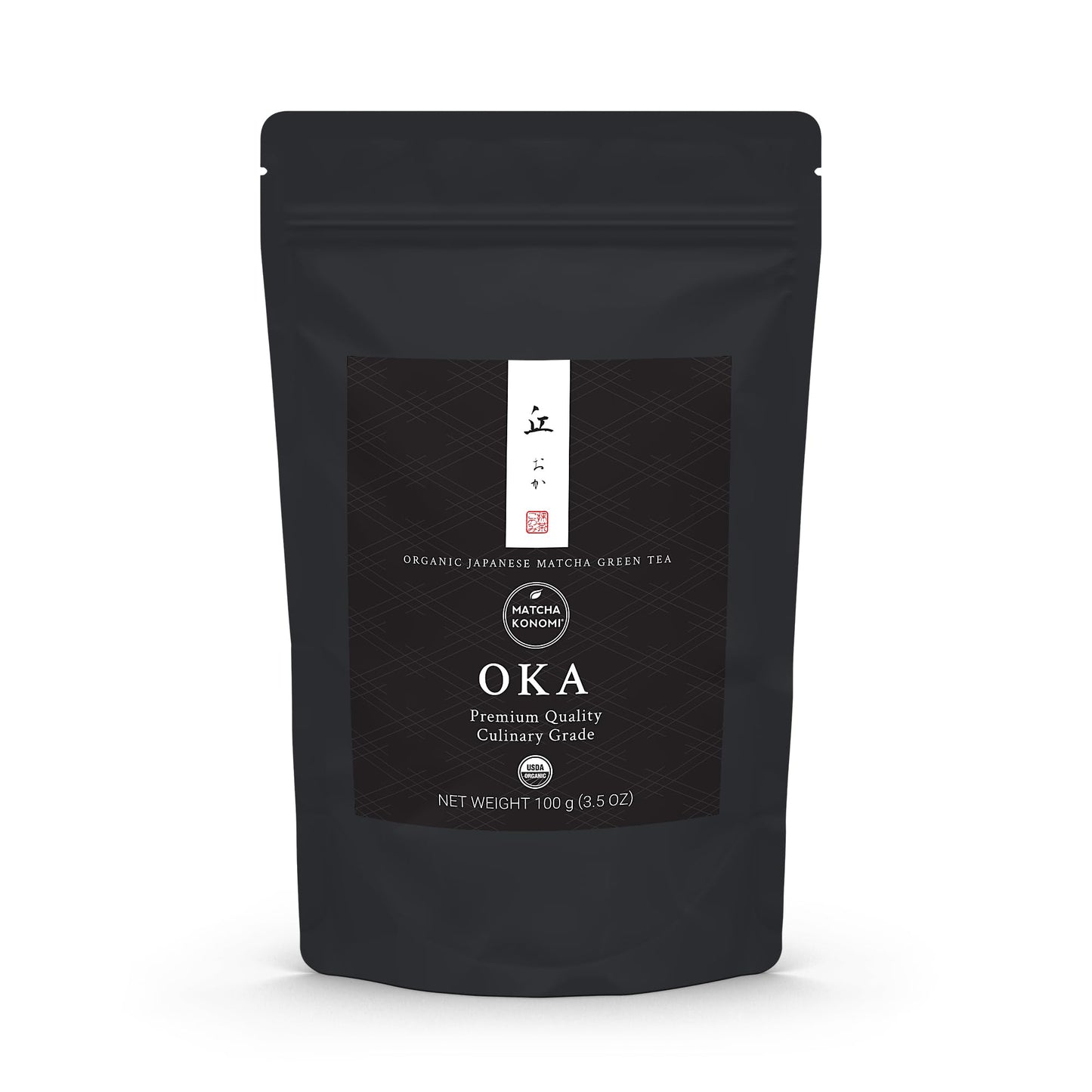 Matcha Konomi Organic Culinary Japanese Matcha Green Tea Powder - Zero Sugar - 100g (3.5 oz) - Blend of First and Later Harvests