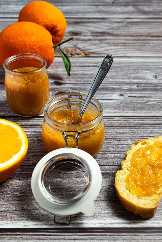 Bono Sicilian Organic Marmalade | Made With Fresh Fruit | Less Sodium | Gluten Free | Cultivated Exclusively In Sicily, 12.4 Oz