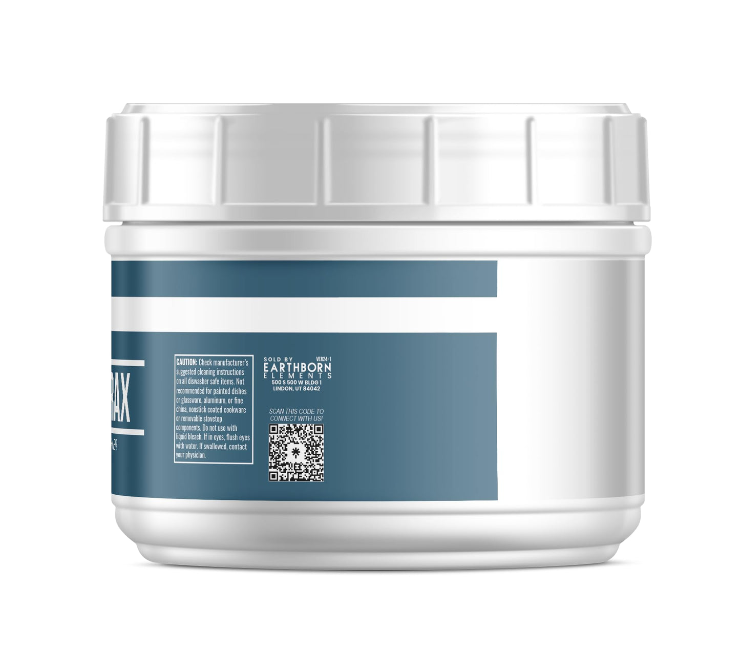Earthborn Elements Borax Powder (2 Lb), Multipurpose Cleaner & Detergent Booster, Resealable Tub