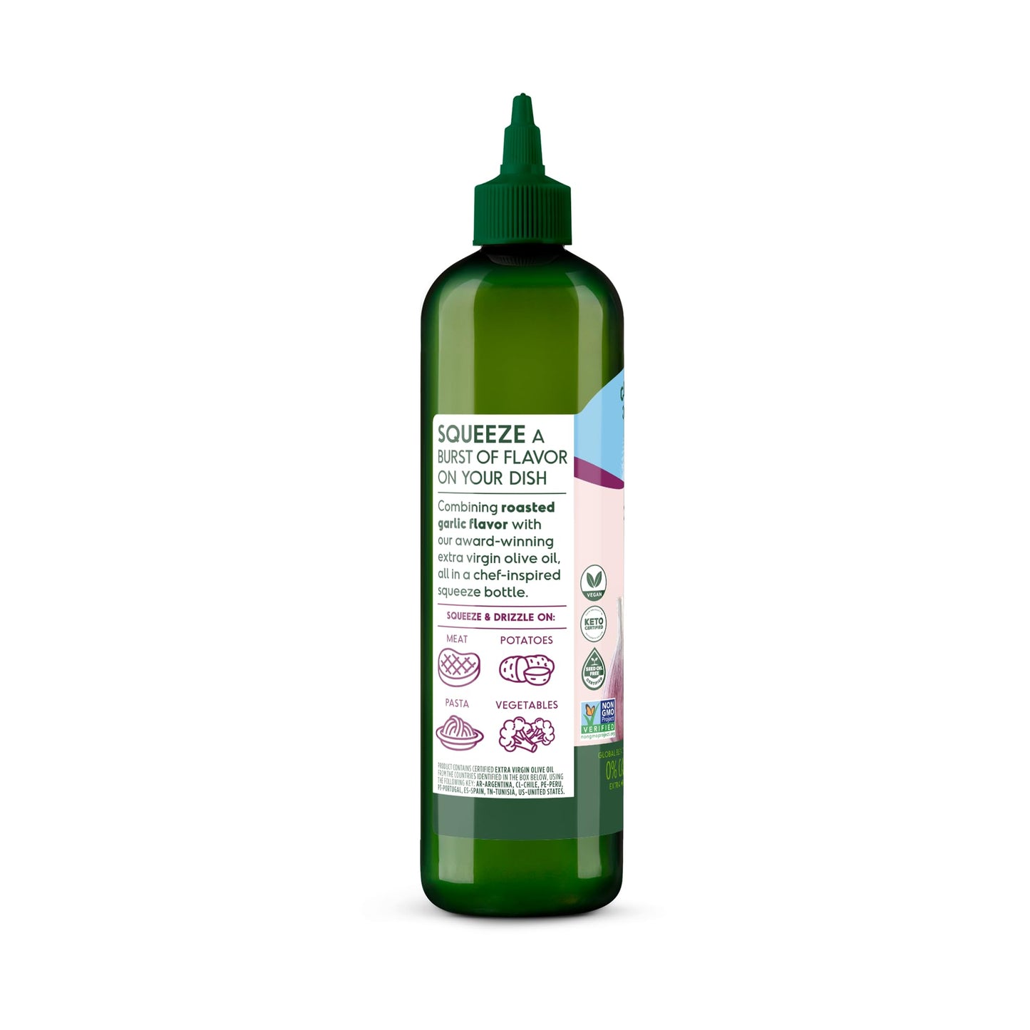 California Olive Ranch Roasted Garlic Flavored EVOO Chefs Bottle - 8.5 fl oz