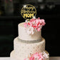 Yuinyo Happy Birthday Cake Topper For Mom Party, Cake Topper For Mama Cake Topper Decorations Happy Mother Party Supplies (Gold