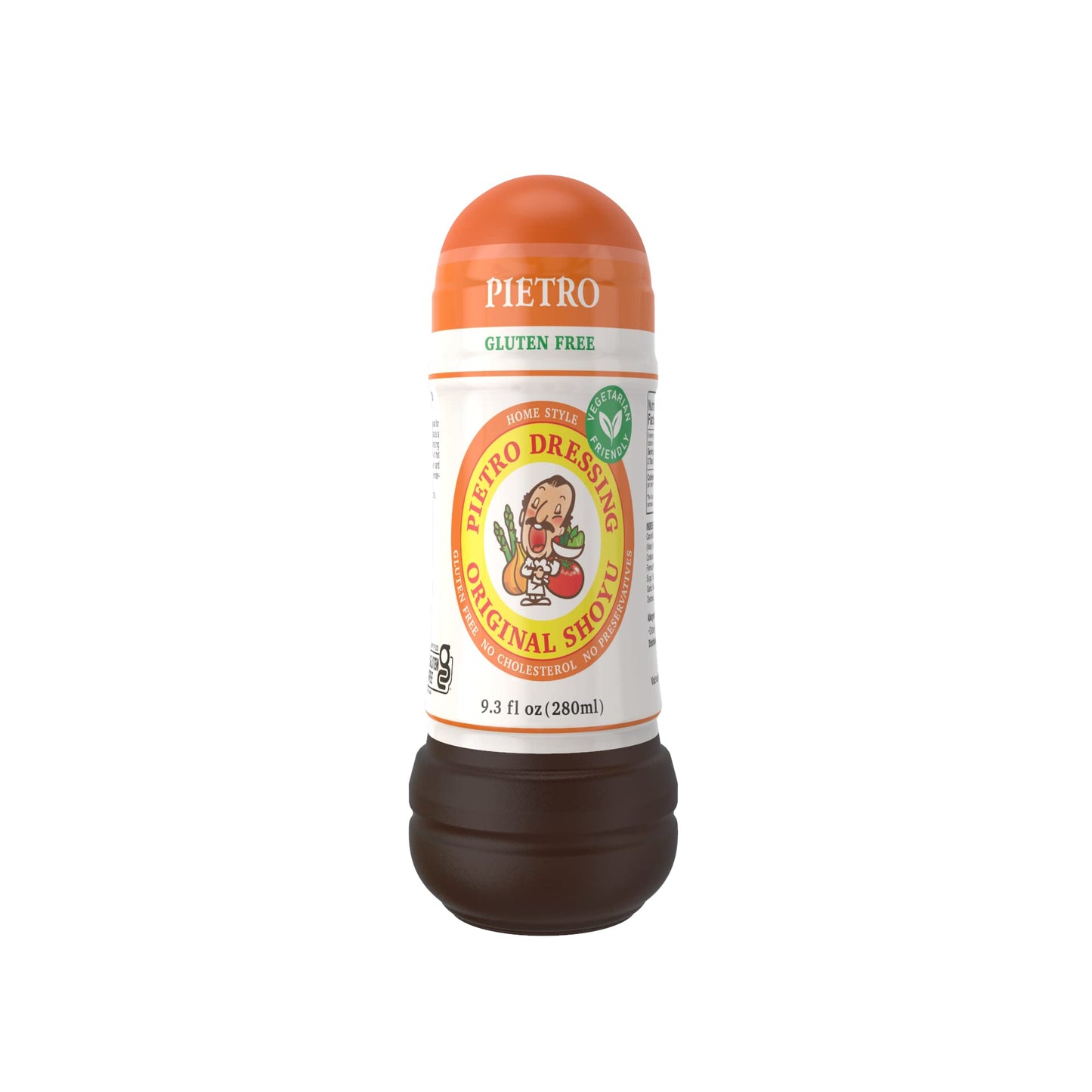Pietro Dressings Oriflavor Blendal Dressing  9.3 Oz. - Natural  Delicious Marinade For Vegetables  Pasta Salads  Chicken  Beef  Pork  Seafood - Gluten-Free  Msg-Free  Vegan Salad Toppings