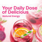 Dr. Smoothie Refreshers Drink Concentrate - Dragon Fruit Lychee, Lightly Caffeinated, 46 Fl Oz, No Artificial Colors